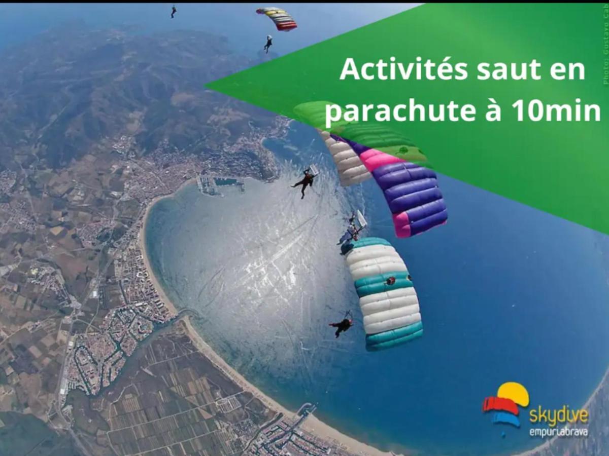 La Petite Venise Empuriabrava Solarium Vue Mer, 2 Terrasses Clim Parking Free Oc Keys Luaran gambar