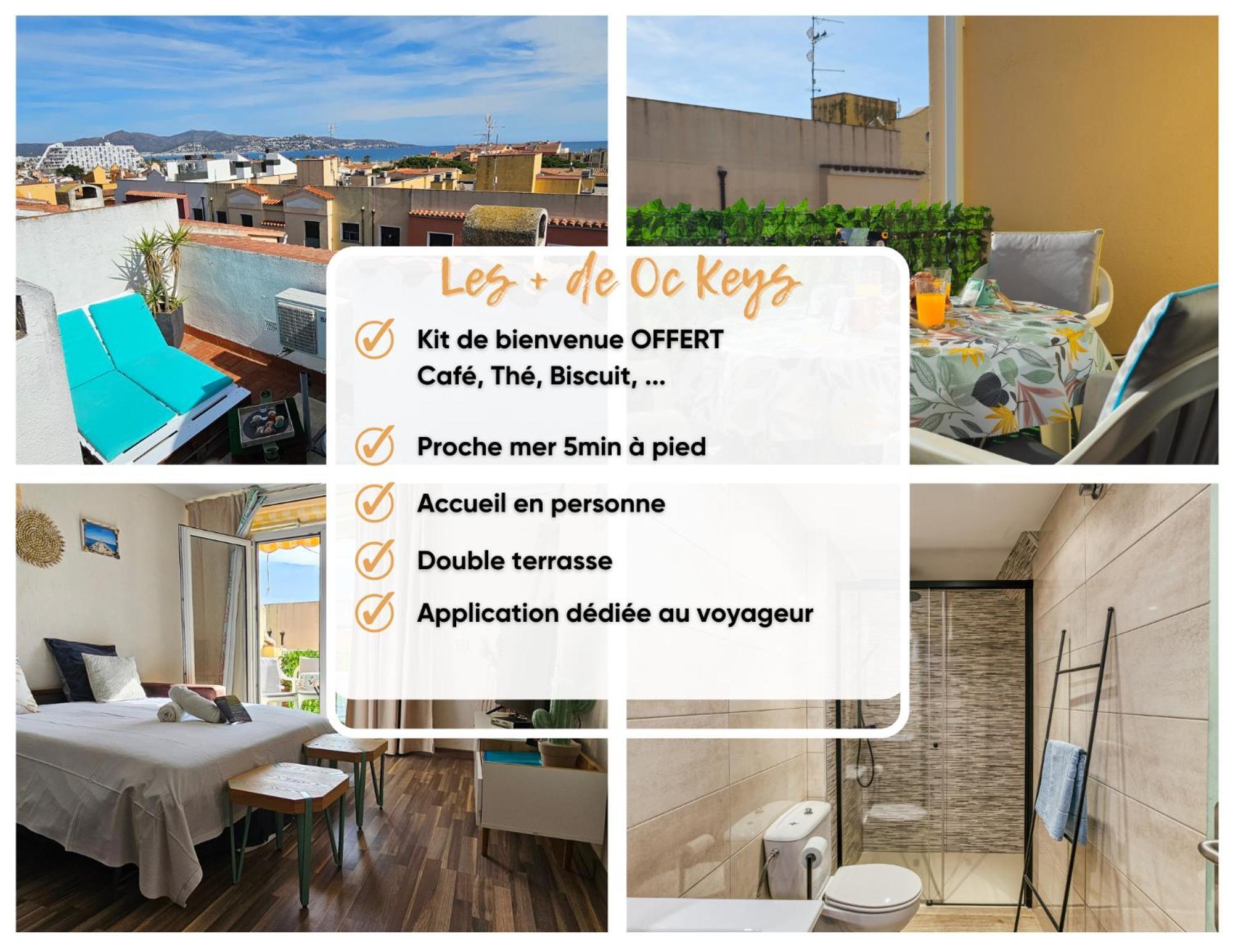 La Petite Venise Empuriabrava Solarium Vue Mer, 2 Terrasses Clim Parking Free Oc Keys Luaran gambar