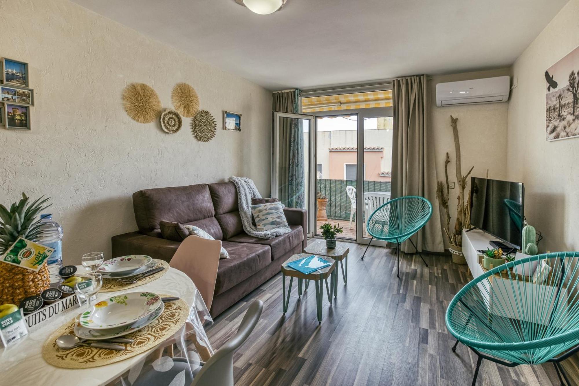 La Petite Venise Empuriabrava Solarium Vue Mer, 2 Terrasses Clim Parking Free Oc Keys Luaran gambar